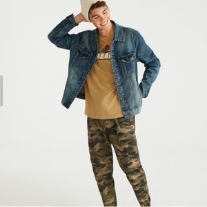 Aeropostale Men's Denim TRUCKER Jacket- New- Never Worn- XXL